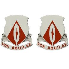 501st Signal Battalion Unit Crest (Vox Aquilae)